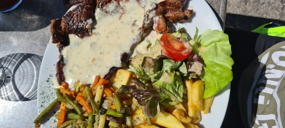 Entrecôte Sauce Au Bleu